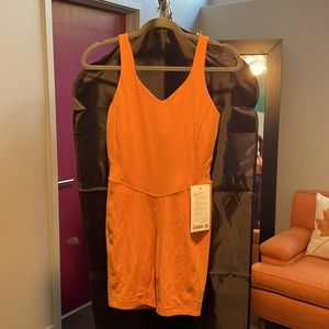 New lululemon bikers short bodysuit